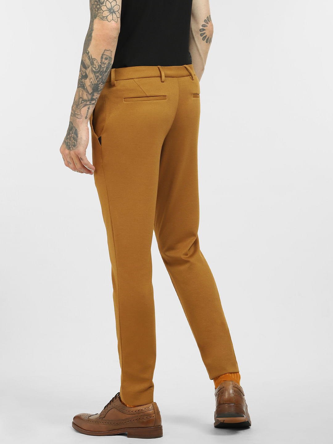 Buy Brown Trousers for Men