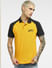 Yellow Colourblocked Polo T-shirt_394898+2