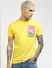 Yellow Graphic Print T-shirt_394908+2