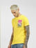 Yellow Graphic Print T-shirt_394908+3
