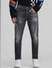 Grey Mid Rise Washed Slim Fit Jeans_409479+1