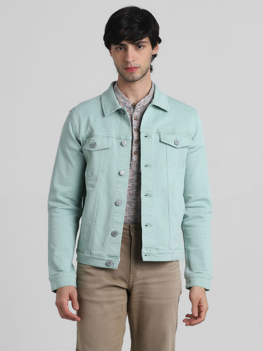 VERTICALS Full Sleeve Solid Men Denim Jacket - Buy VERTICALS Full Sleeve  Solid Men Denim Jacket Online at Best Prices in India | Flipkart.com