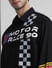 URBAN RACERS by Jack&Jones Black Motor Racer Oversized Shirt_409513+5