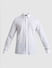 White Dobby Check Slim Fit Shirt_409520+7
