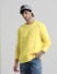 Yellow Embossed Logo Sweatshirt_409530+1