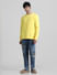 Yellow Embossed Logo Sweatshirt_409530+6
