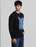 Black Doggo Print Sweatshirt_409532+3