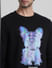Black Doggo Print Sweatshirt_409532+5