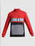 URBAN RACERS by Red High Neck Zip-up Sweatshirt_409535+7