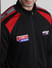 URBAN RACERS by Black Colourblocked Zip-Up Sweatshirt_409537+5