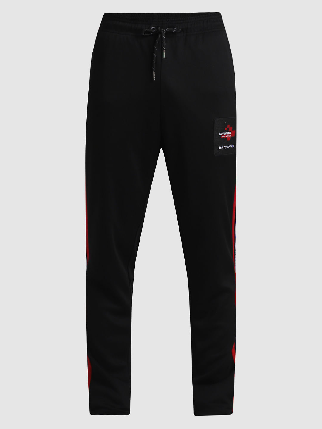 Buy Red Tape Men Black Solid Joggers - Track Pants for Men 16999370 | Myntra