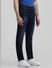 Dark Blue Low Rise Glenn Slim Fit Jeans_409566+2