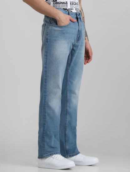Blue High Rise Ray Bootcut Jeans