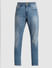 Blue High Rise Ray Bootcut Jeans_409567+6