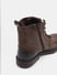 Dark Brown Leather Boots_416157+7