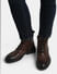 Dark Brown Leather Boots_416157+8