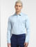 Blue Striped Full Sleeves Shirt_404487+2