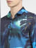 Blue Printed Full Sleeves Shirt_404504+5