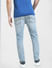 Blue Low Rise Distressed Liam Skinny Jeans_404517+4