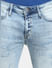Blue Low Rise Distressed Liam Skinny Jeans_404517+5