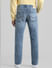 Blue Mid Rise Clark Regular Fit Jeans_410299+3