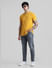 Grey Mid Rise Distressed Slim Jeans_410301+5