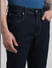 Dark Blue Low Rise Glenn Slim Fit Jeans_410308+4