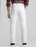 White Mid Rise Clark Regular Fit Jeans_410309+3