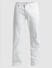 White Mid Rise Clark Regular Fit Jeans_410309+6