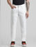 White Low Rise Glenn Slim Fit Jeans_410312+1