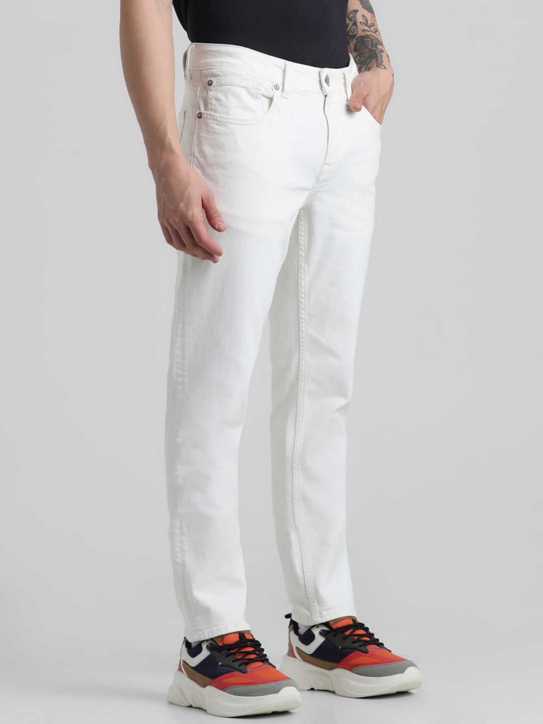 Buy White Jeans for Men by SPYKAR Online | Ajio.com