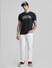 White Low Rise Glenn Slim Fit Jeans_410312+5