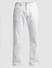 White High Rise Ray Bootcut Jeans_410314+6