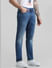 Blue Low Rise Glenn Slim Fit Jeans_410318+2
