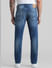 Blue Low Rise Glenn Slim Fit Jeans_410318+3