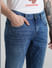 Blue Low Rise Glenn Slim Fit Jeans_410318+4