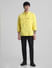 Yellow Patch Pocket Oversized Shirt_410330+6