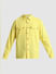 Yellow Patch Pocket Oversized Shirt_410330+7