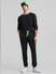 Green Mid Rise Knitted Sweatpants_410343+5