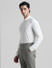 White Knitted Full Sleeves Shirt_410344+3