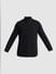 Black Knitted Full Sleeves Shirt_410347+7