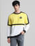 Yellow Colourblocked Sweatshirt_410354+2