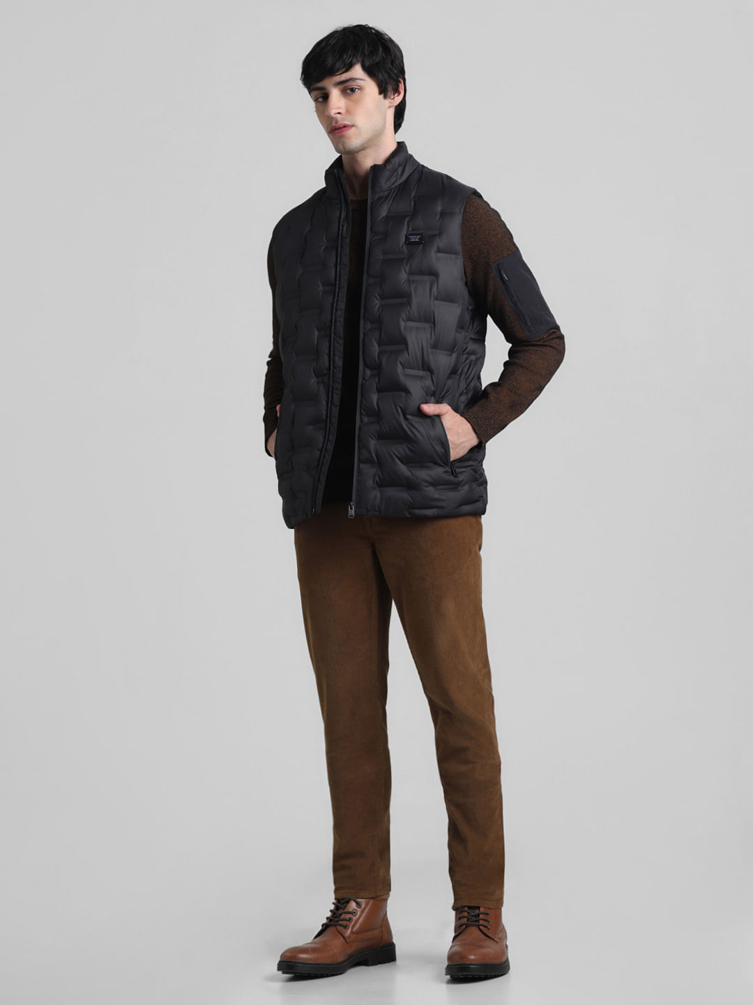 Puffer sleeveless outlet jacket