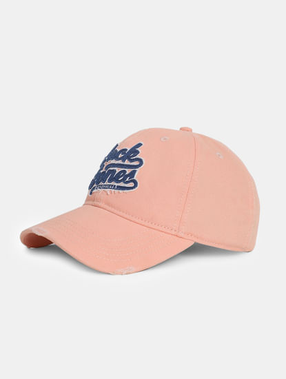 Pink Varsity Baseball Cap