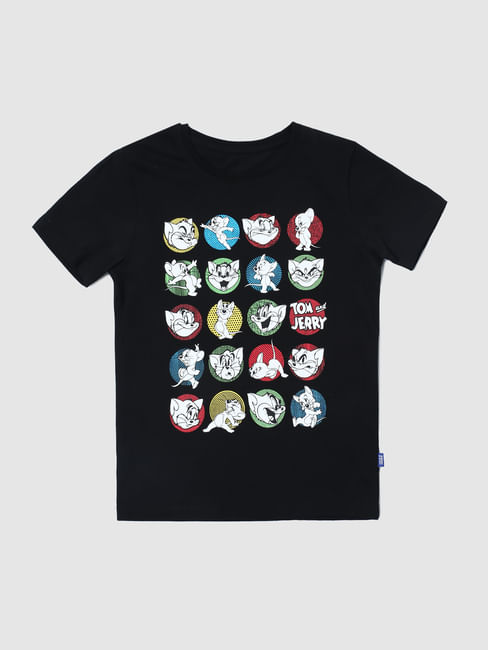 Boys X Tom & Jerry Printed Crew Neck T-shirt