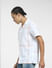 White Check Short Sleeves Shirt_407038+3