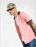 Pink Half Sleeves Shirt_393719+1