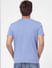 Blue Graphic Print Crew Neck T-shirt_393738+4