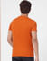 Orange Crew Neck T-shirt_393767+4