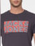 Black Graphic Print Crew Neck T-shirt_393781+5